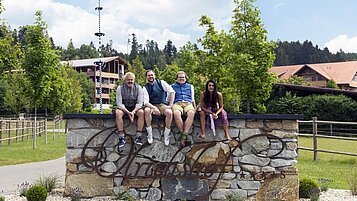 Die Gastgeberfamilie im Familienhotel Ulrichshof im Bayerischen Wald