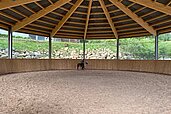 Round-Pen im Familienhotel Schreinerhof im Bayerischen Wald