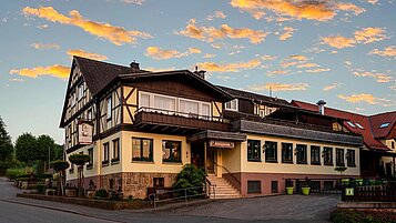 Aufnahme des Familienhotels Ottonenhof im Sauerland.