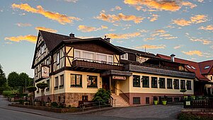 Aufnahme des Familienhotels Ottonenhof im Sauerland.