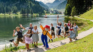 Die Gastgeberfamilie Walchhofer des Familienhotel Zauchenseehof im Salzburger Land