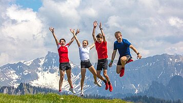 Gastgeberfamilie Meusburger Familienhotel Sonne Bezau im Bregenzerwald.