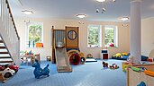 Indoor-Spielbereich für Babys und Kleinkinder im Familienhotel Deichkrone an der Nordsee