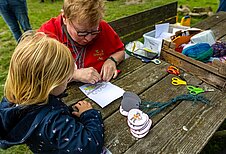 Die Kinderbetreuung im Familienhotel Ottonenhof im Sauerland.