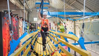 Der Bobos Funpark mit viel Spaß und Action im Familienhotel Kolping Hotel Spa & Family Resort in Ungarn.