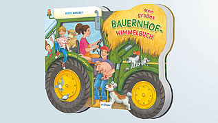 Buch für Kinder ab 3 Jahren, Mein großes Bauernhof-Wimmelbuch