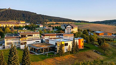 Familienhotel Elldus Resort im Erzgebirge im Sommer