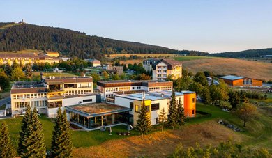 Familienhotel Elldus Resort im Erzgebirge im Sommer