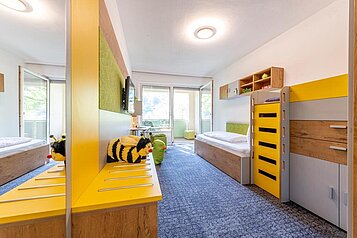 Ein Einzelzimmer im Familienhotel Mein Krug im Fichtelgebirge